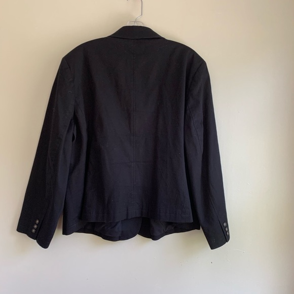 Talbots black jacket blazer size 20W - Picture 7 of 11